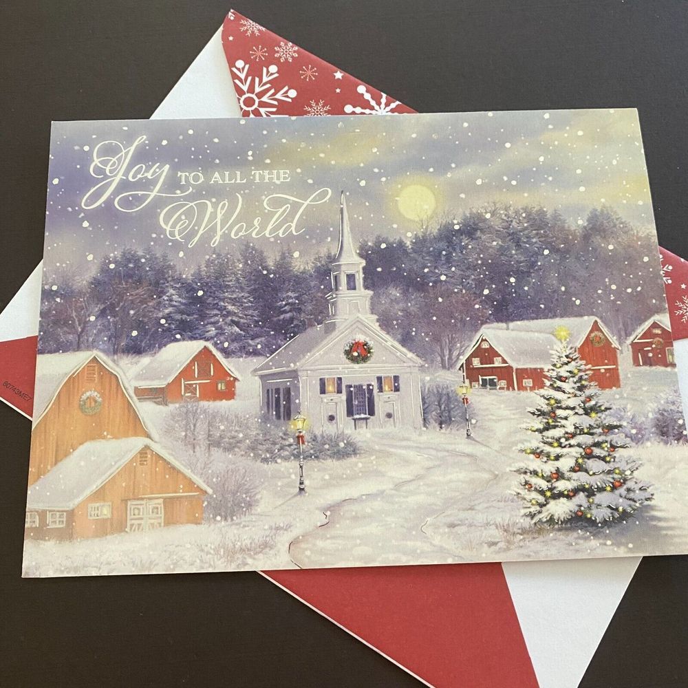 St Labre Indian School Winter Church Holiday Merry Christmas Gift Greetings Card